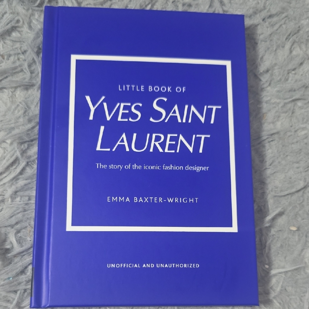 Little Book Of Yves Saint Laurent (BRAND NEW) ✨️💙✨️